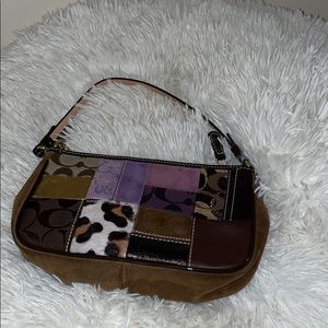 Coach Holiday Patchwork Demi Hobo 7071